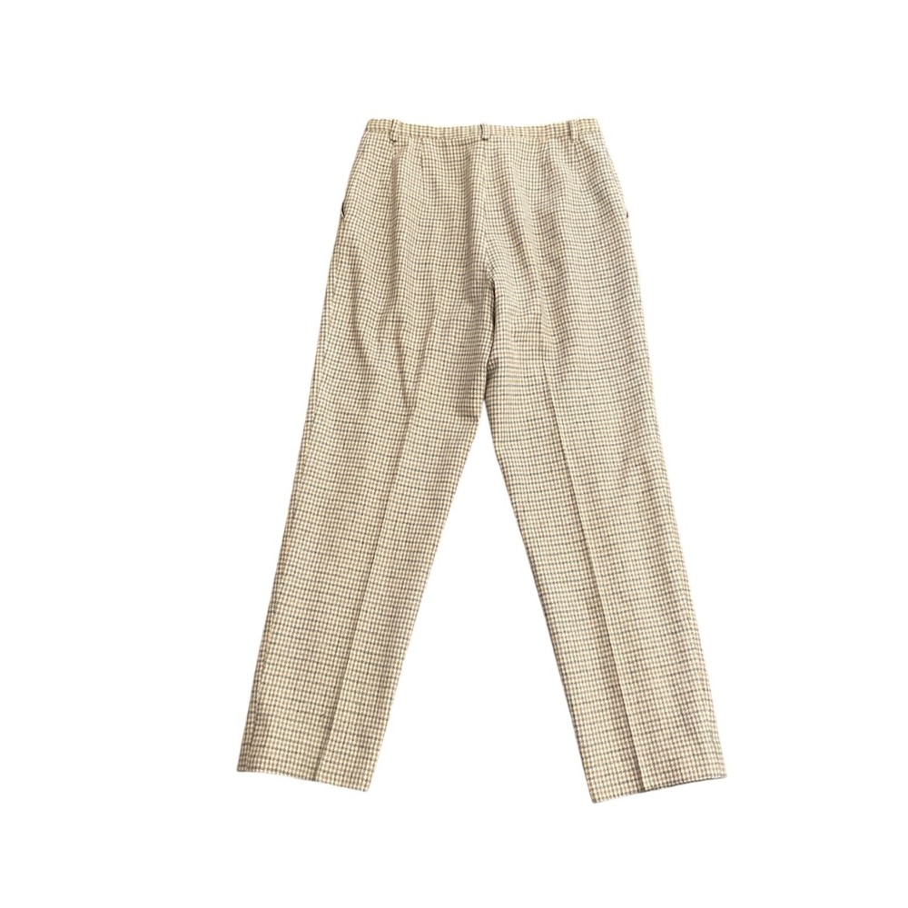 Pendleton Vintage Wool Pants Houndstooth Straight… - image 8